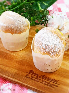 HB朝焼くだけ♡ヨーグルトクリームパン-レシピのメイン写真