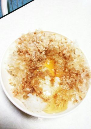 おかかポン酢卵ご飯-レシピのメイン写真