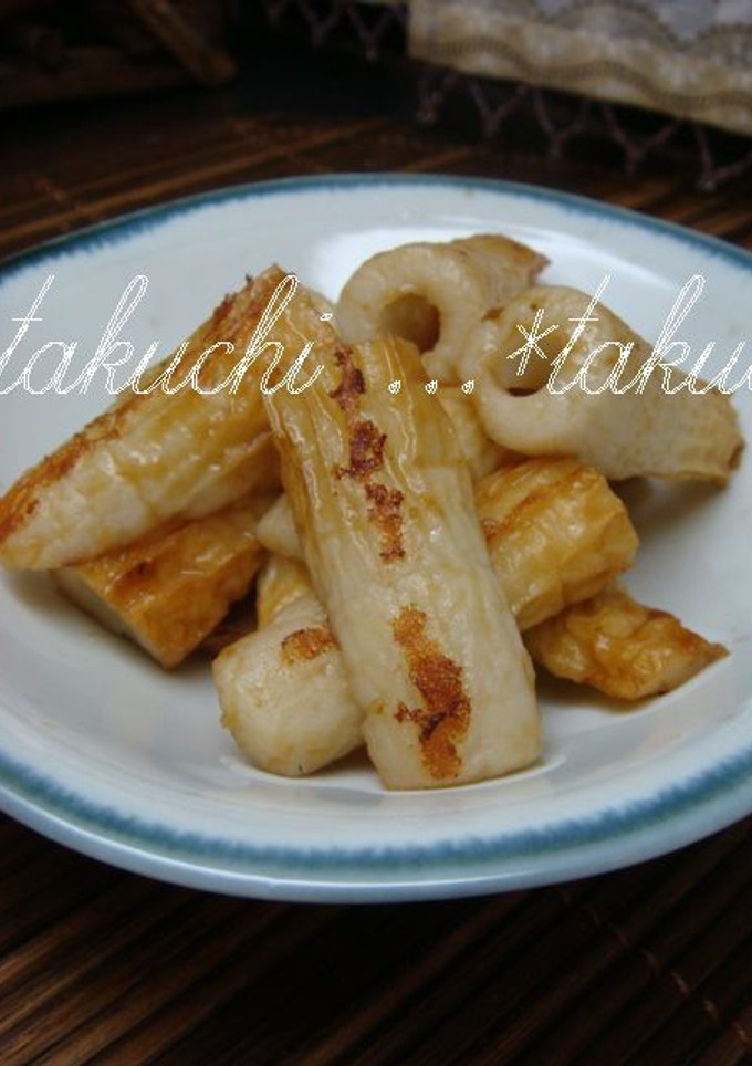 ちくわ炒め　わさび醤油味-レシピのメイン写真