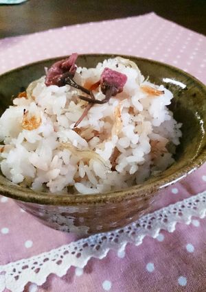 桜海老とジャコの春ご飯-レシピのメイン写真