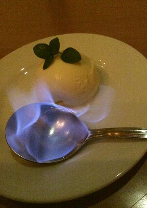 炎のアイスクリーム！大人の香り-レシピのメイン写真