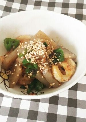 こんにゃくの焼き肉のたれきんぴら-レシピのメイン写真