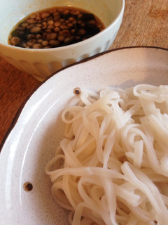 センレックで和風つけ麺-レシピのメイン写真