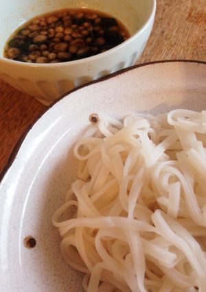 センレックで和風つけ麺-レシピのメイン写真