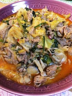 豚肉とキャベツのぴり辛味噌炒め-レシピのメイン写真