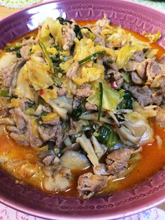 豚肉とキャベツのぴり辛味噌炒め-レシピのメイン写真