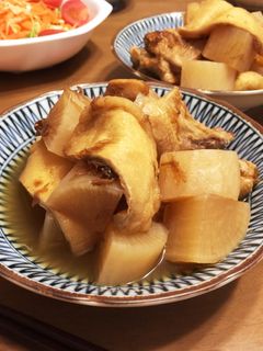 骨付きチキンと大根のさっぱり煮-レシピのメイン写真