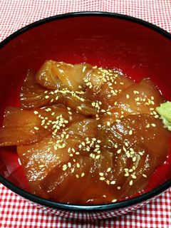 マグロの漬け丼-レシピのメイン写真
