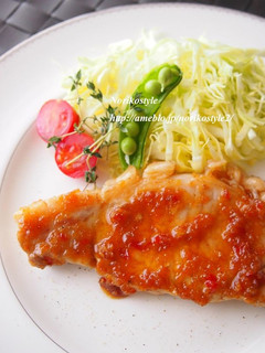 ポークソテー生姜チリソース-レシピのメイン写真