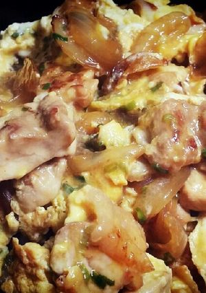 簡単！めんつゆで親子丼☆-レシピのメイン写真