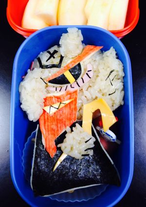 妖怪ウォッチ☆ヤミまろ☆キャラ弁-レシピのメイン写真
