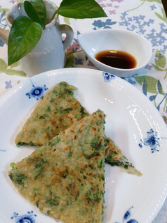 ♪大根菜としらすのチヂミ♪-レシピのメイン写真