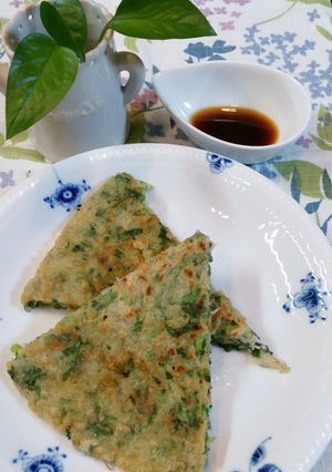 ♪大根菜としらすのチヂミ♪-レシピのメイン写真