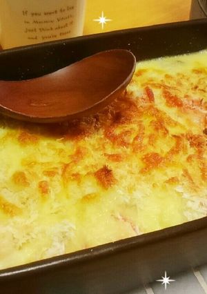 前の日のシチューをリメイク☆簡単グラタン-レシピのメイン写真