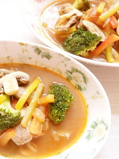 レストラン風✿とまモンで牛ベジスープ-レシピのメイン写真