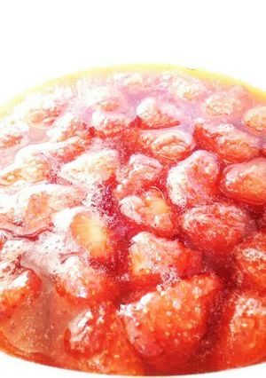 レンジで簡単＊小粒苺でさらさら苺ソース。-レシピのメイン写真