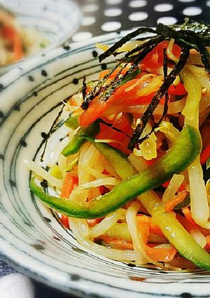もやしとピーマンが美味しい中華サラダ☆-レシピのメイン写真