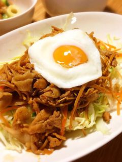 豚肉とえのきのさっぱりポン酢丼-レシピのメイン写真