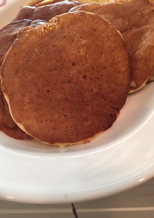 玄米ご飯でパンケーキ-レシピのメイン写真