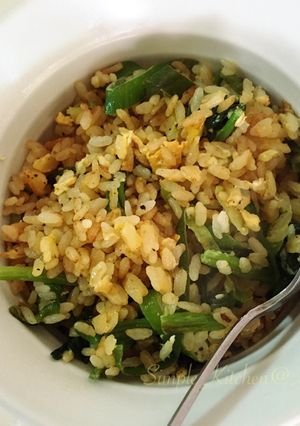 一人ご飯★残り物チャーハン-レシピのメイン写真