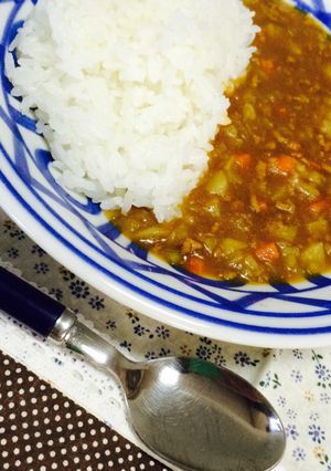 カレールーで簡単ドライカレー-レシピのメイン写真