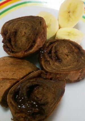 簡単なんちゃってチョコバナナクレープ-レシピのメイン写真