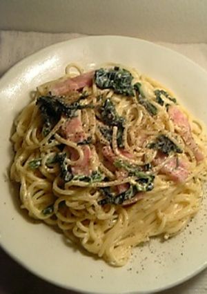 全卵使ったカルボナーラ-レシピのメイン写真