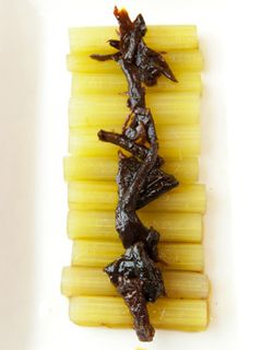 フキの茸の佃煮乗せ-レシピのメイン写真