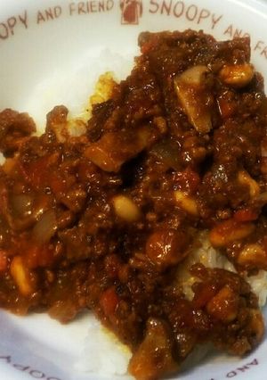 簡単豆入りキーマカレー-レシピのメイン写真