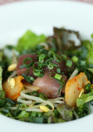 マグロと大豆もやしの韓国風サラダ-レシピのメイン写真