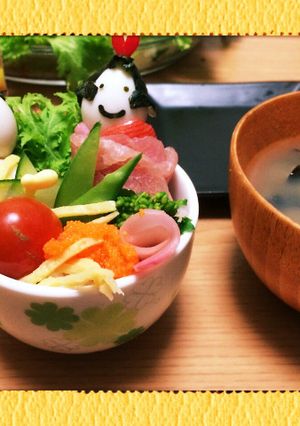 お祝い小どんぶり-レシピのメイン写真