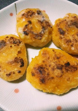 カボチャのチーズボール☆離乳食後期にも-レシピのメイン写真