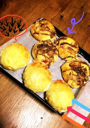 ホットケーキミックスで♡簡単おかずパン-レシピのメイン写真