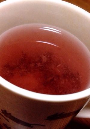✽甘じょっぱい梅湯✽-レシピのメイン写真
