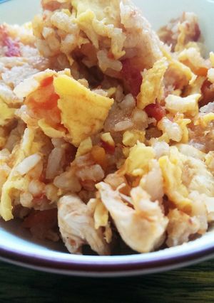 ささみのトマト缶詰炊き込み-レシピのメイン写真