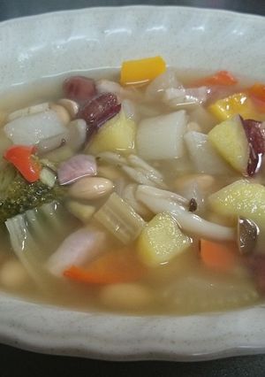 野菜たっぷり☆もぐもぐスープ-レシピのメイン写真