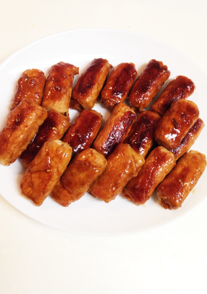 厚揚げの豚肉巻き巻き♪-レシピのメイン写真