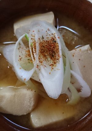 冷凍豆腐＆大根☆食べるお味噌汁☆-レシピのメイン写真