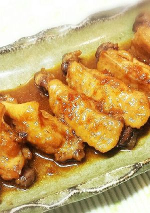 鳥手羽中の照り煮*圧力鍋使用*-レシピのメイン写真