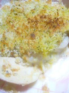 ホタテのバジルパン粉焼き♪-レシピのメイン写真