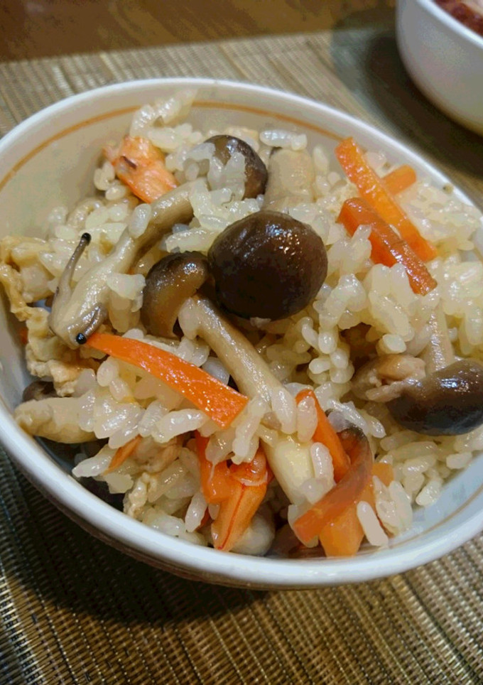 わが家の定番♪しめじの炊き込みご飯-レシピのメイン写真