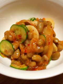 混ぜるだけ♡納豆のキムチ和え-レシピのメイン写真