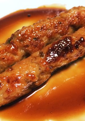 アスパラ丸々一本軟骨つくね棒-レシピのメイン写真