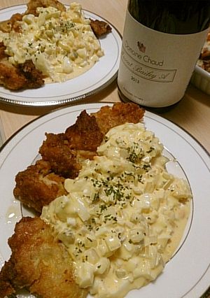 ワインに合う♪チキン南蛮のタルタル添え-レシピのメイン写真