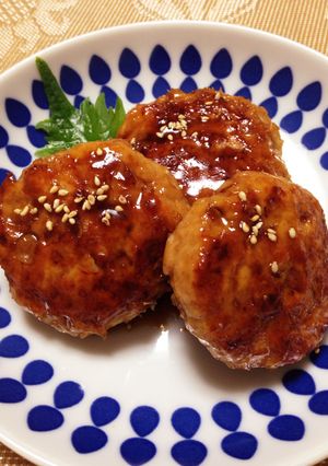 照り焼き鶏つくね-レシピのメイン写真