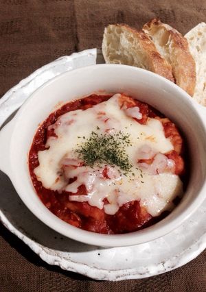 かぼちゃのニョッキ♡トマトソース-レシピのメイン写真