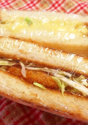 エビタルフライとたまごサラダのサンド-レシピのメイン写真