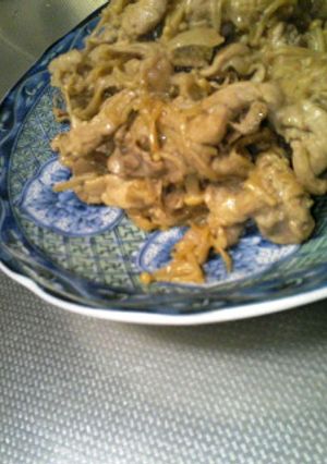 ニョキッと豚肉のうまうま炒め-レシピのメイン写真