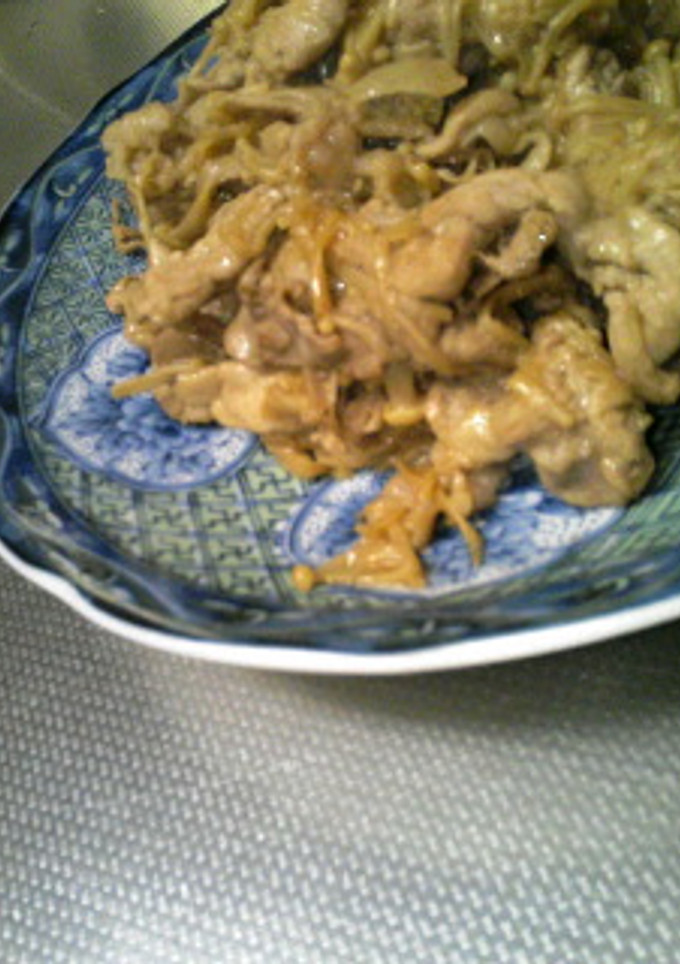 ニョキッと豚肉のうまうま炒め-レシピのメイン写真