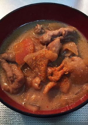手作りモツ煮込み 圧力鍋で時短！-レシピのメイン写真